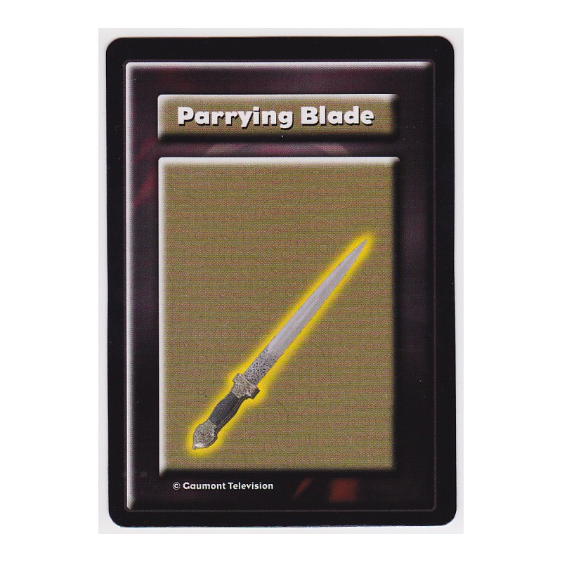 Parrying Blade - Weapon of Choice