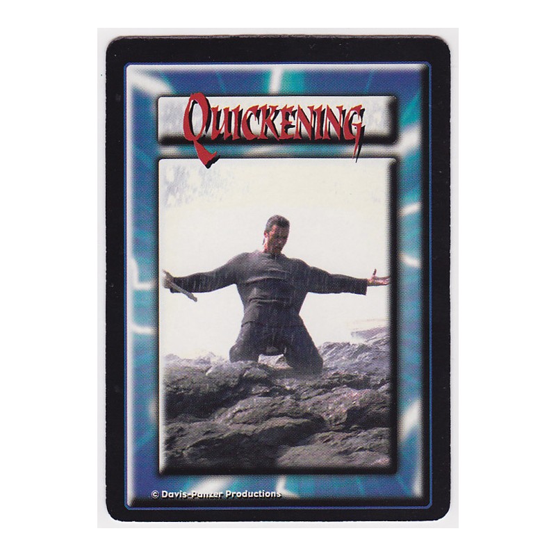 Quickening (Duncan MacLeod) Front/Duncan MacLeod - Premium (Master) Back [Misprint]