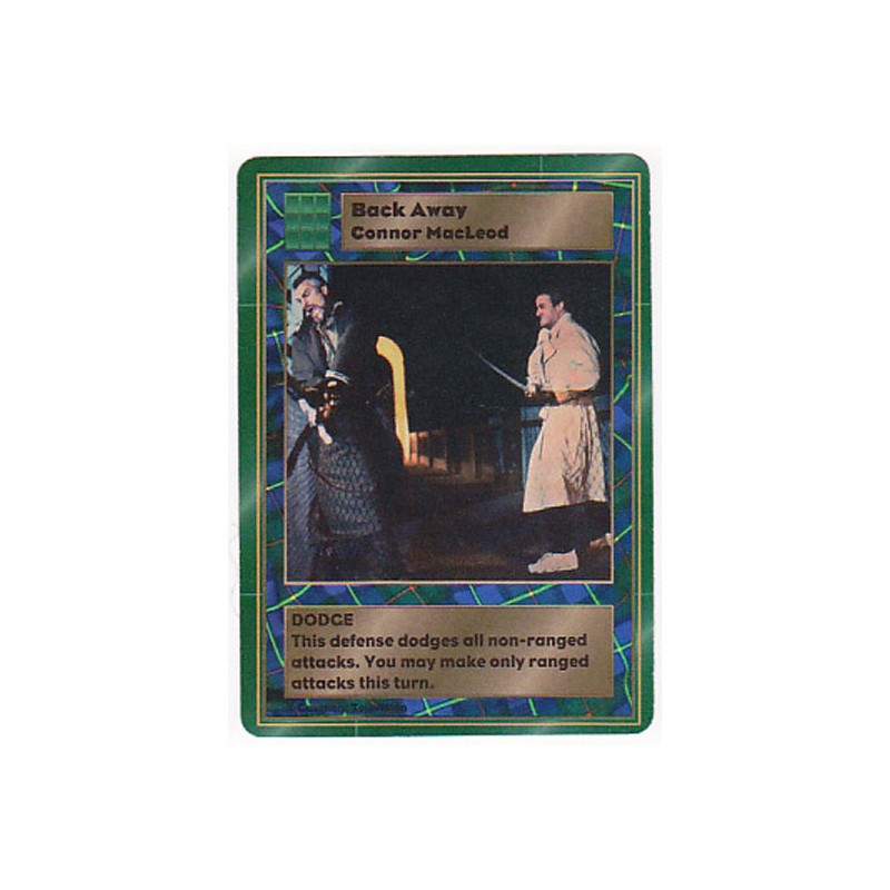 Connor MacLeod Dodge Highlander Card Game TCG CCG Series Edition